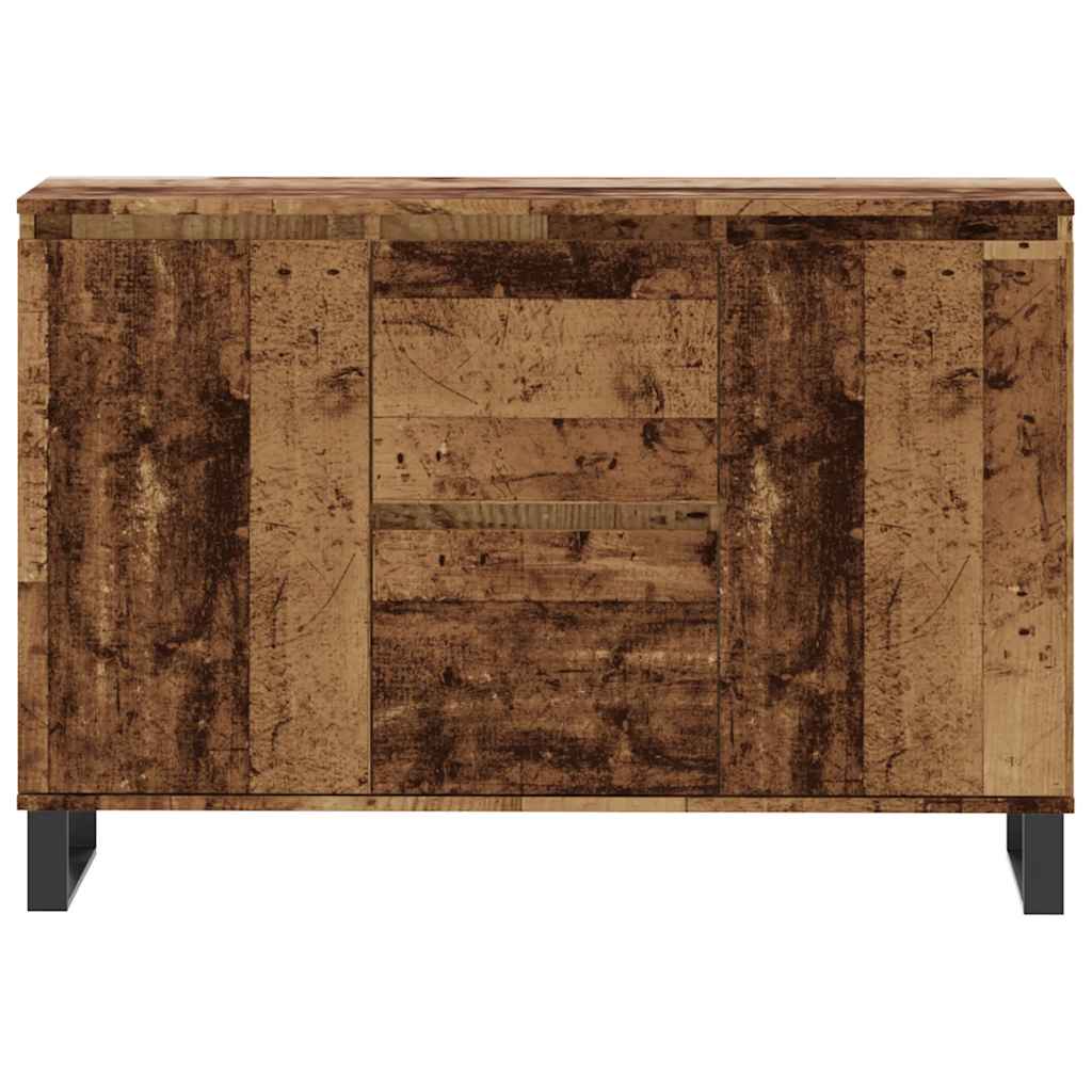 vidaXL Szafka, stare drewno, 101,5x35x70 cm, materiał drewnopochodny