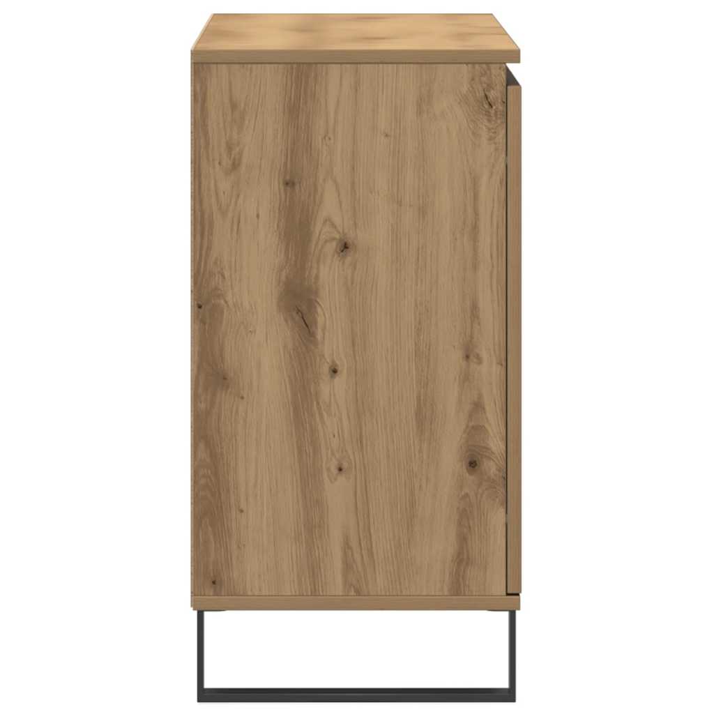 vidaXL Szafka, dąb artisan, 101,5x35x70 cm, materiał drewnopochodny
