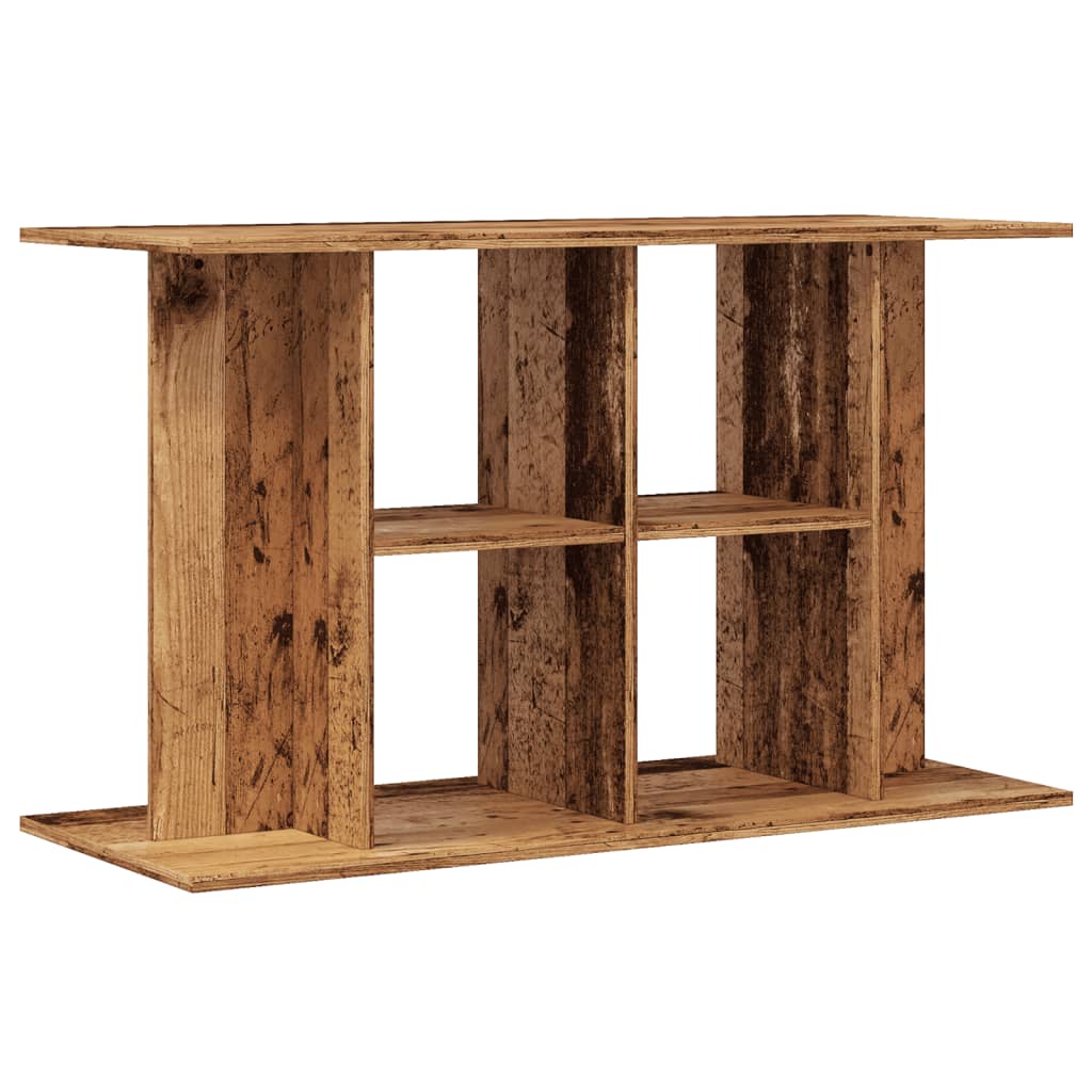 vidaXL Szafka pod akwarium, stare drewno, 100x40x60 cm