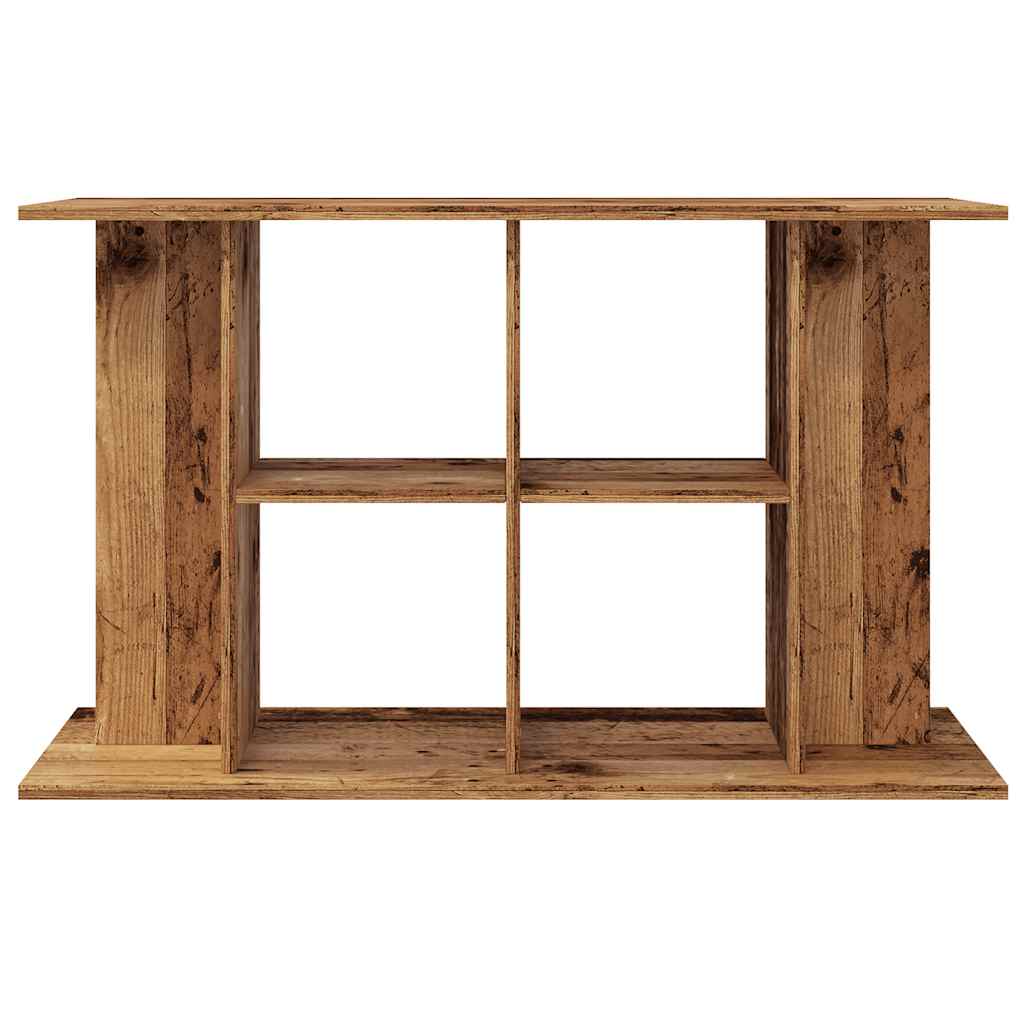 vidaXL Szafka pod akwarium, stare drewno, 100x40x60 cm