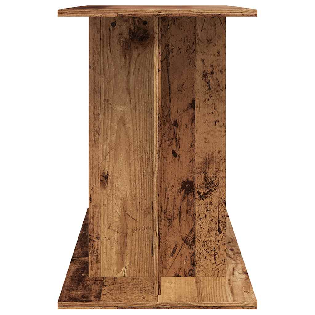 vidaXL Szafka pod akwarium, stare drewno, 100x40x60 cm