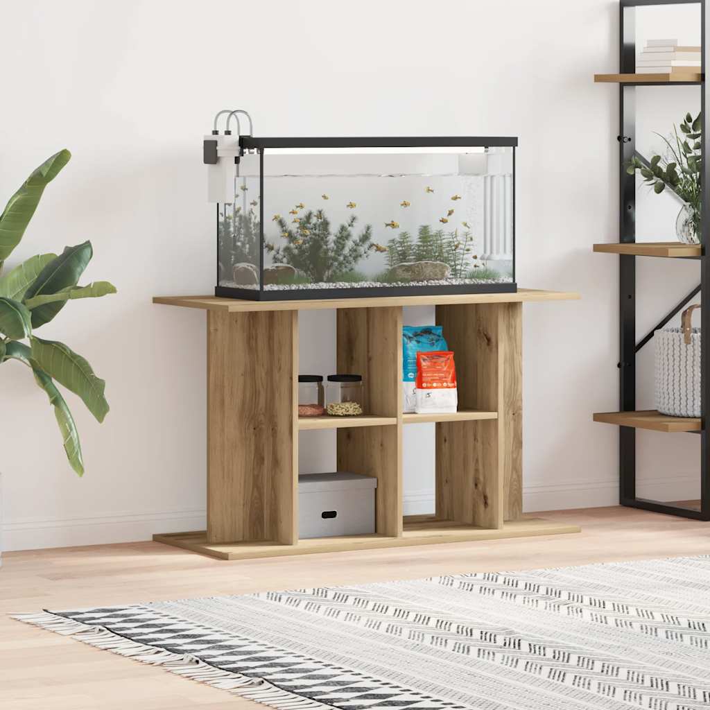 vidaXL Stojak pod akwarium Artisan Oak 100x40x60 cm Drewno konstrukcyjne