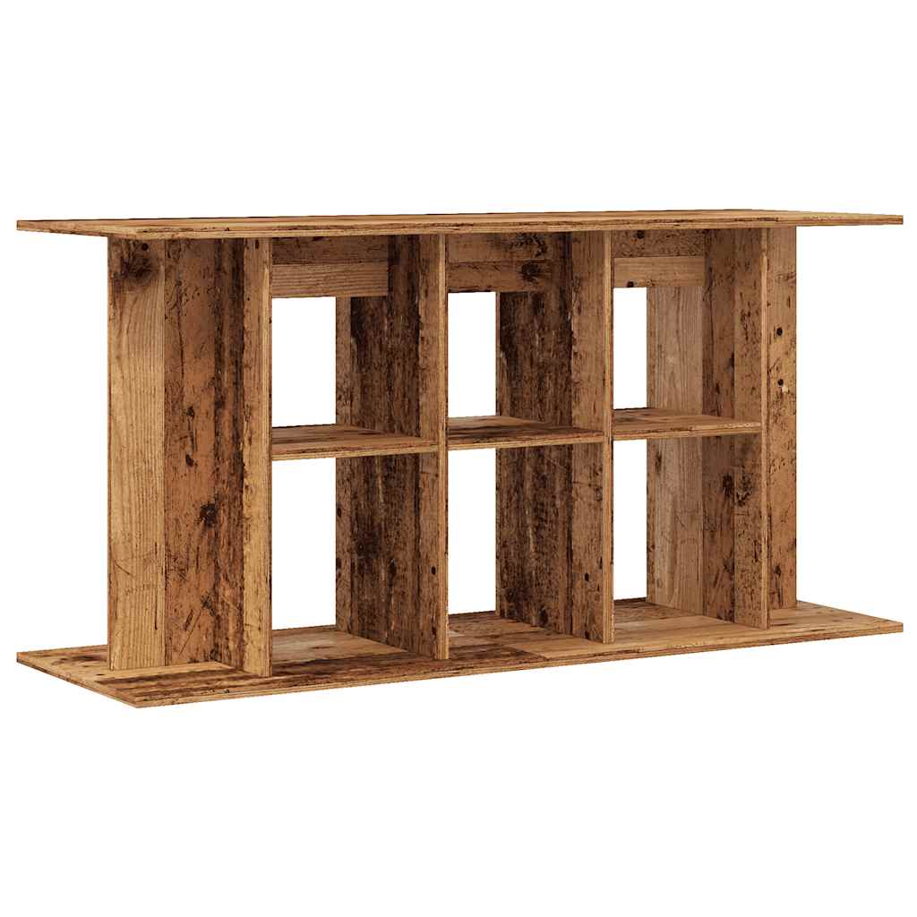 vidaXL Szafka pod akwarium, stare drewno, 120x40x60 cm