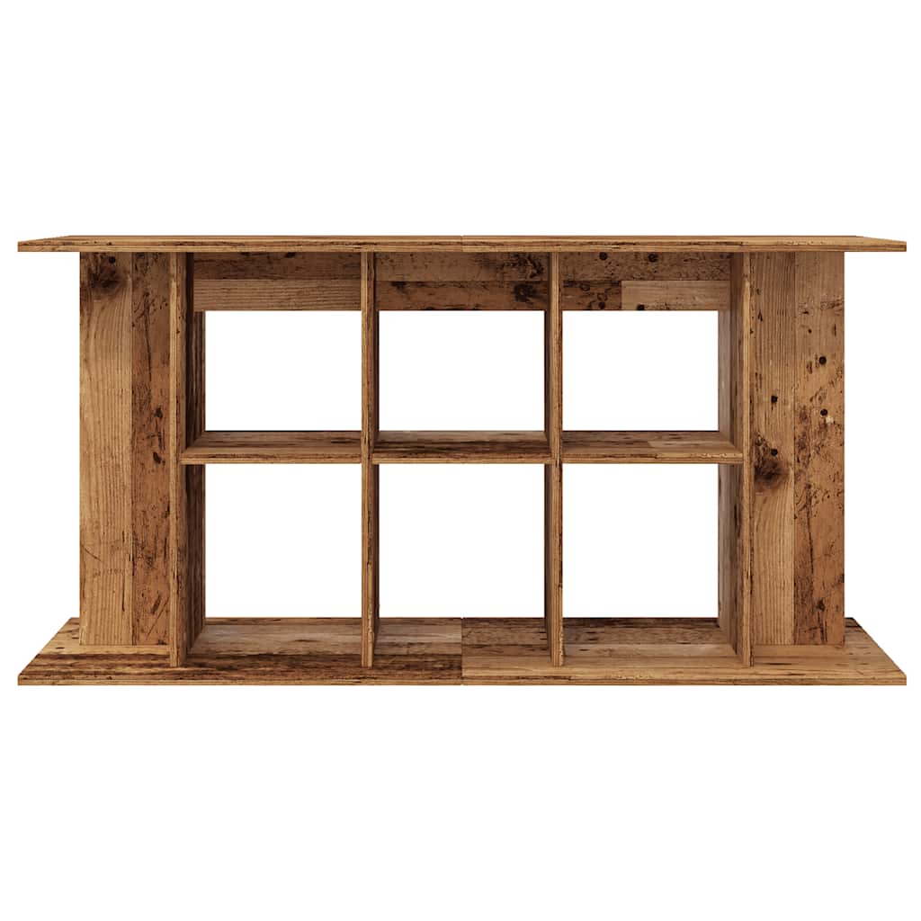 vidaXL Szafka pod akwarium, stare drewno, 120x40x60 cm