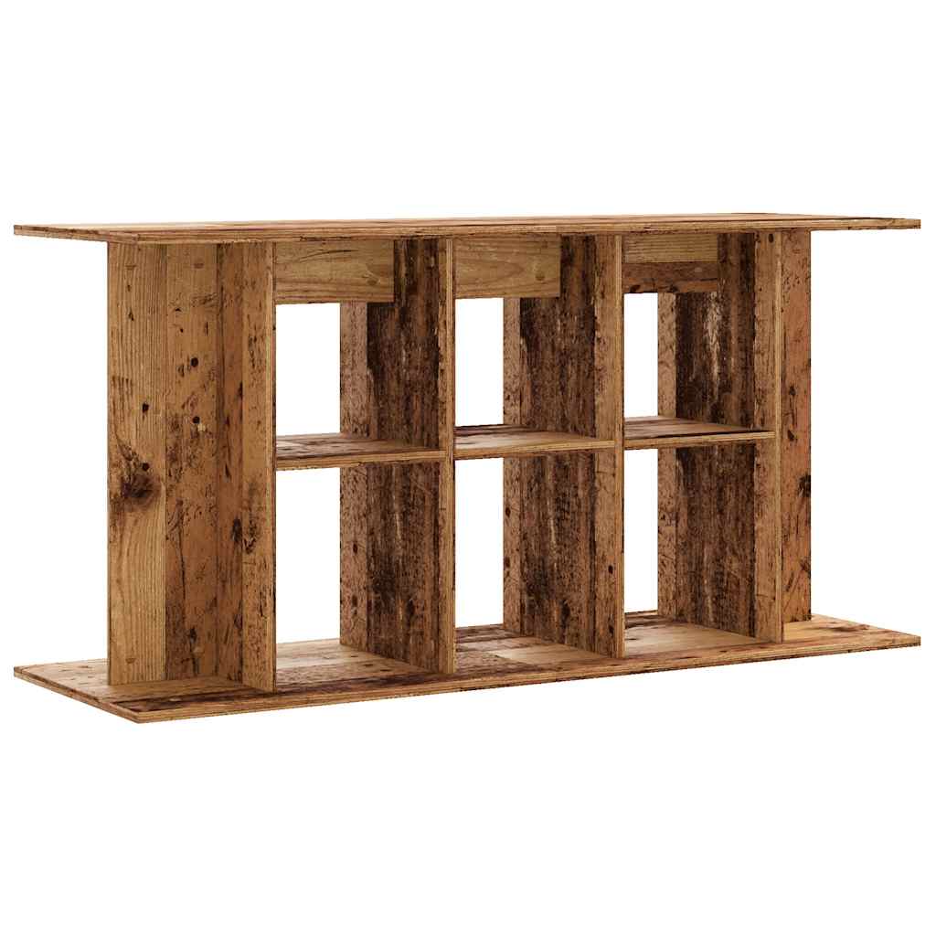 vidaXL Szafka pod akwarium, stare drewno, 120x40x60 cm