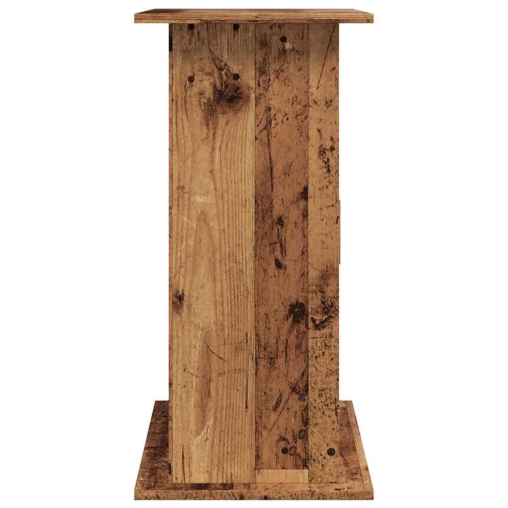 vidaXL Szafka pod akwarium, stare drewno, 81x36x73 cm