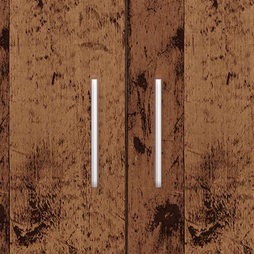 vidaXL Szafka pod akwarium, stare drewno, 81x36x73 cm