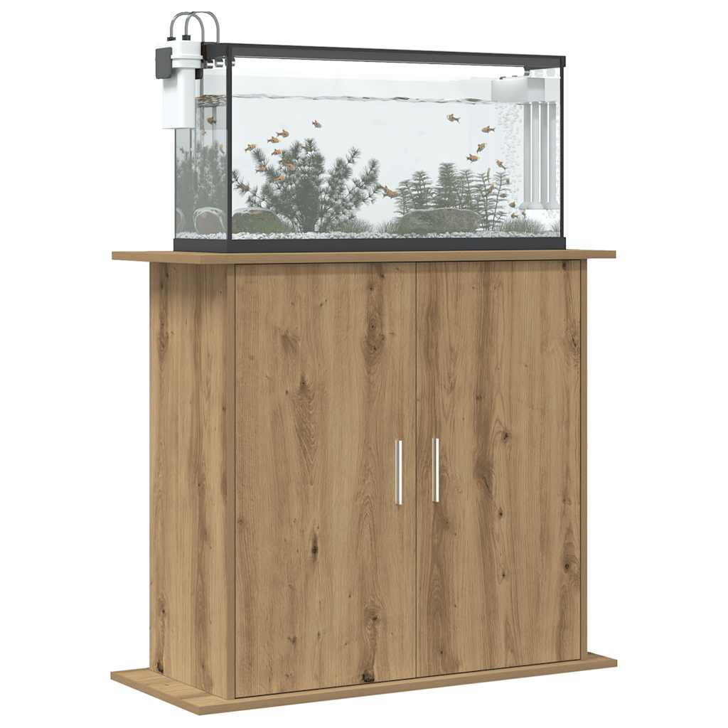 vidaXL Stojak na akwarium Artisan Oak 81x36x73 cm Drewno konstrukcyjne