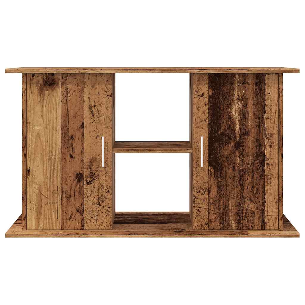 vidaXL Szafka pod akwarium, stare drewno, 101x41x58 cm