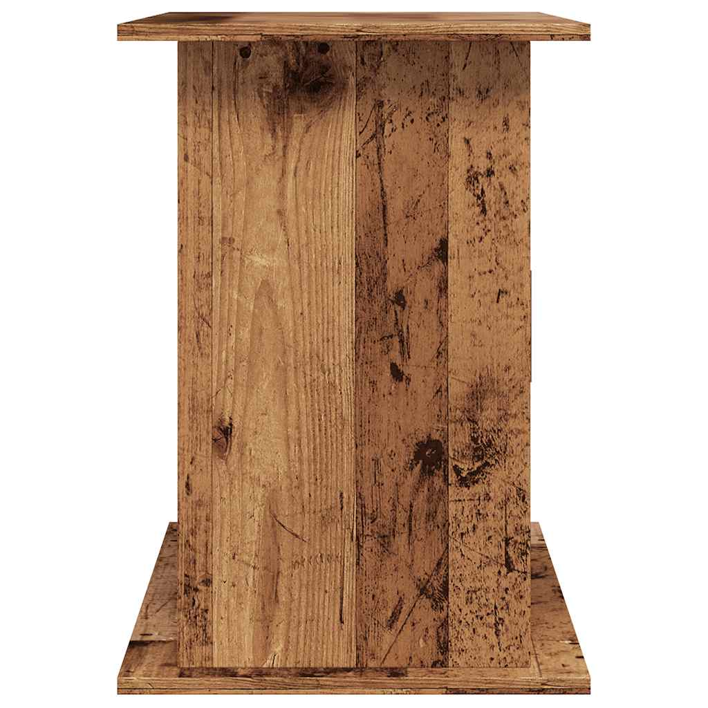 vidaXL Szafka pod akwarium, stare drewno, 101x41x58 cm