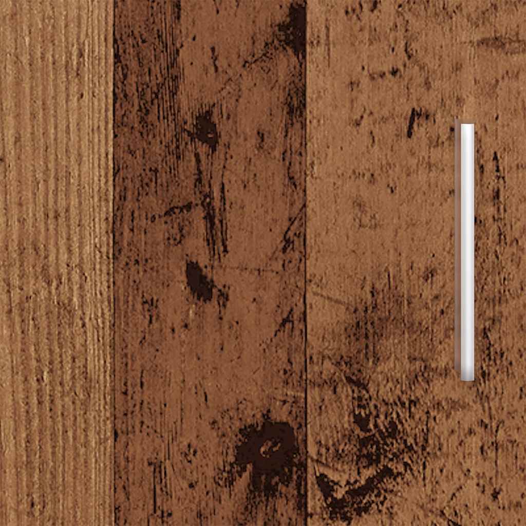 vidaXL Szafka pod akwarium, stare drewno, 101x41x58 cm