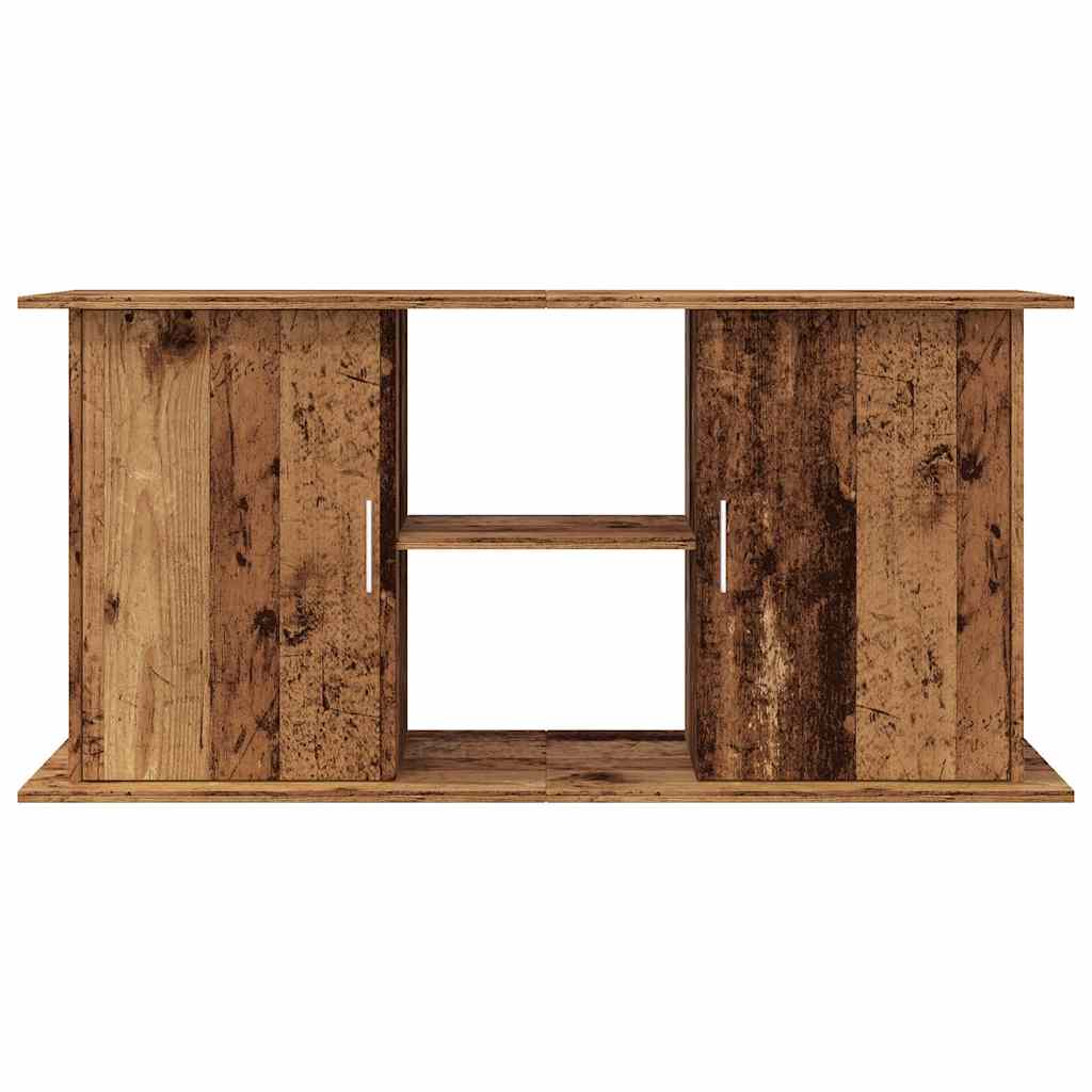 vidaXL Szafka pod akwarium, stare drewno, 121x41x58 cm