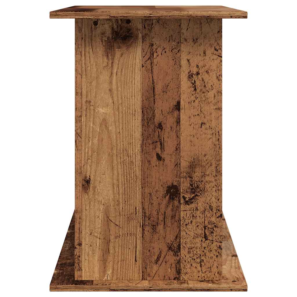 vidaXL Szafka pod akwarium, stare drewno, 121x41x58 cm