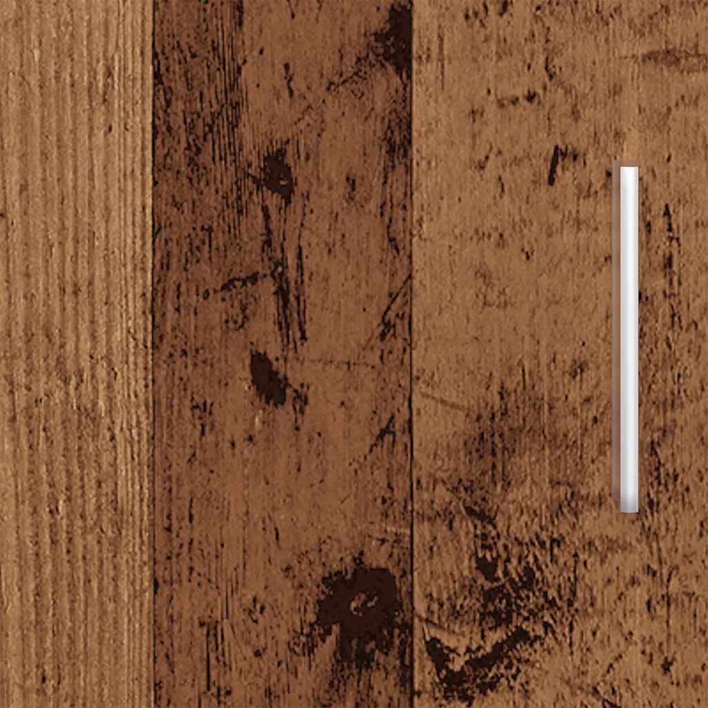 vidaXL Szafka pod akwarium, stare drewno, 121x41x58 cm