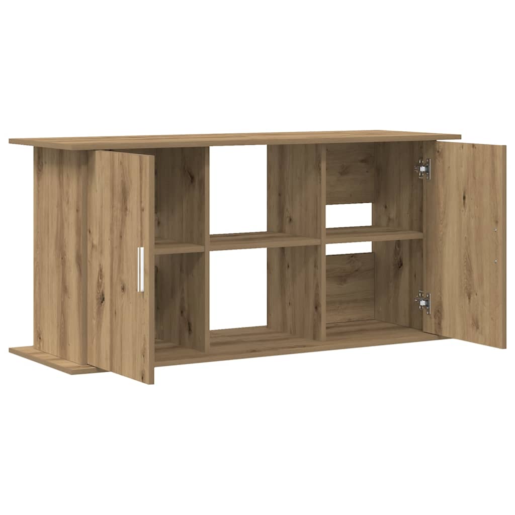 vidaXL Stojak pod akwarium Artisan Oak 121x41x58 cm Drewno konstrukcyjne
