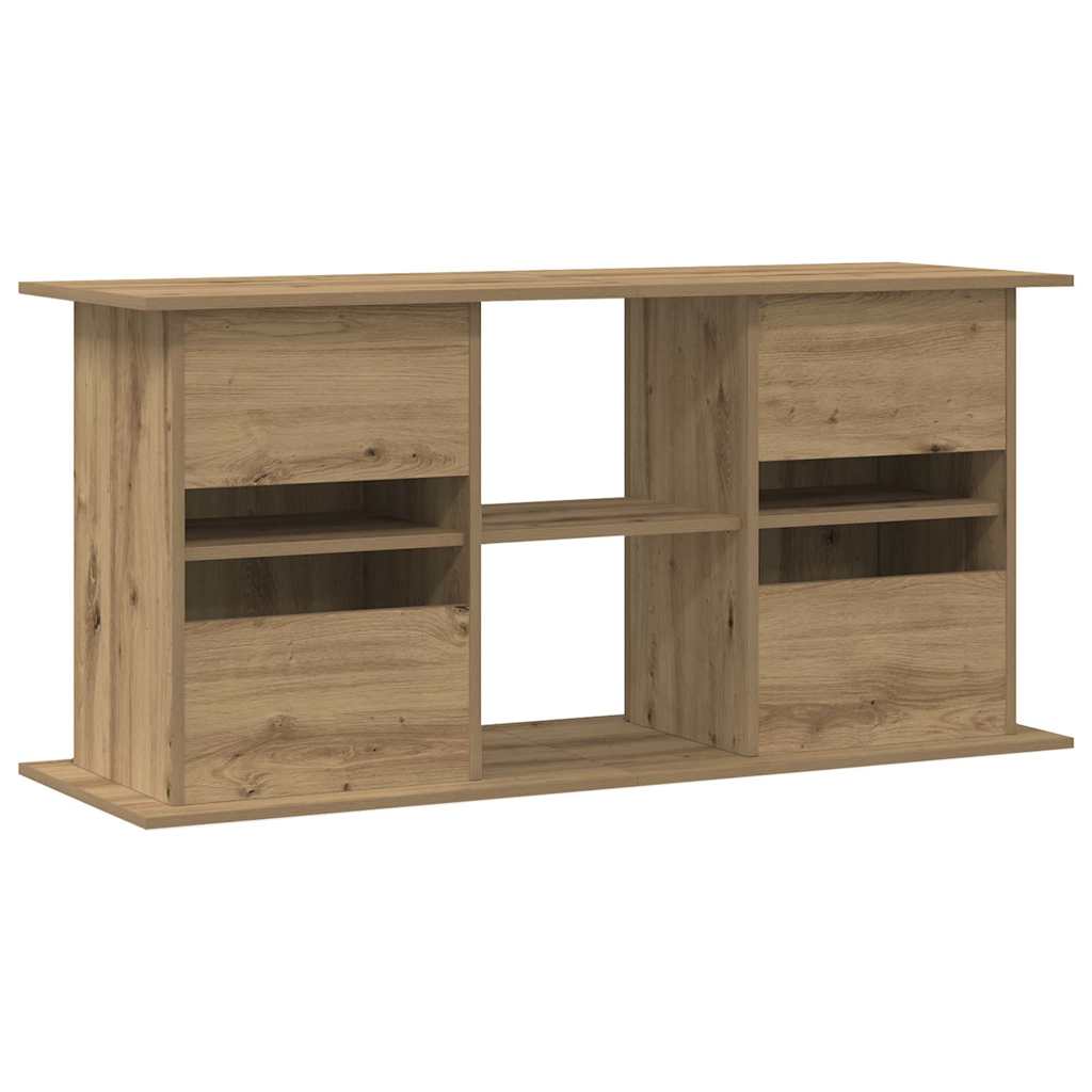vidaXL Stojak pod akwarium Artisan Oak 121x41x58 cm Drewno konstrukcyjne