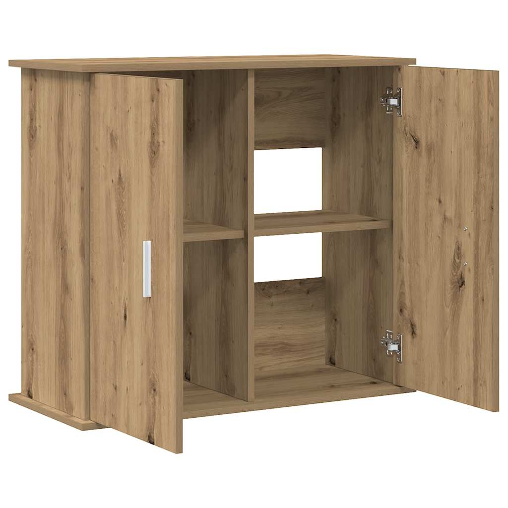 vidaXL Stojak na akwarium Artisan Oak 81x36x73 cm Drewno konstrukcyjne
