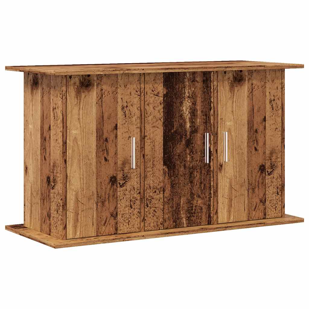 vidaXL Szafka pod akwarium, stare drewno, 101x41x58 cm