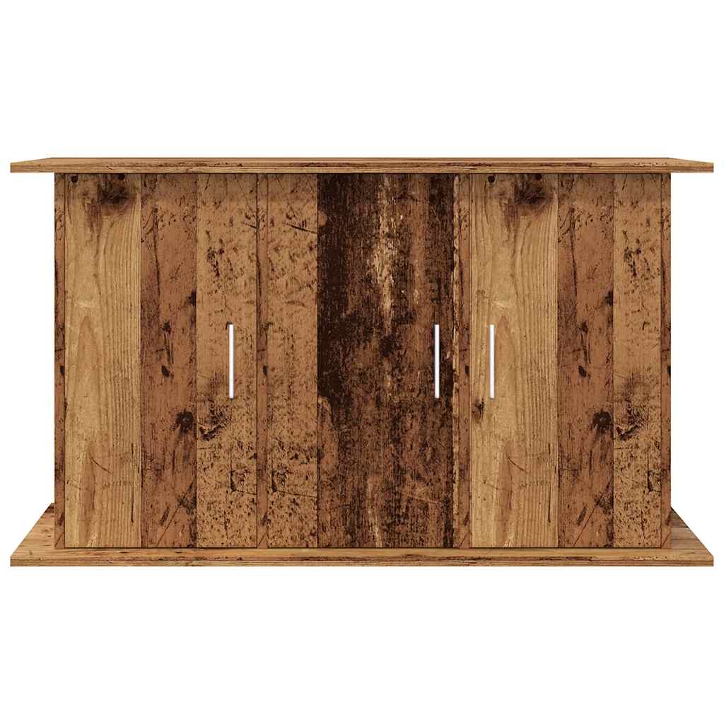 vidaXL Szafka pod akwarium, stare drewno, 101x41x58 cm