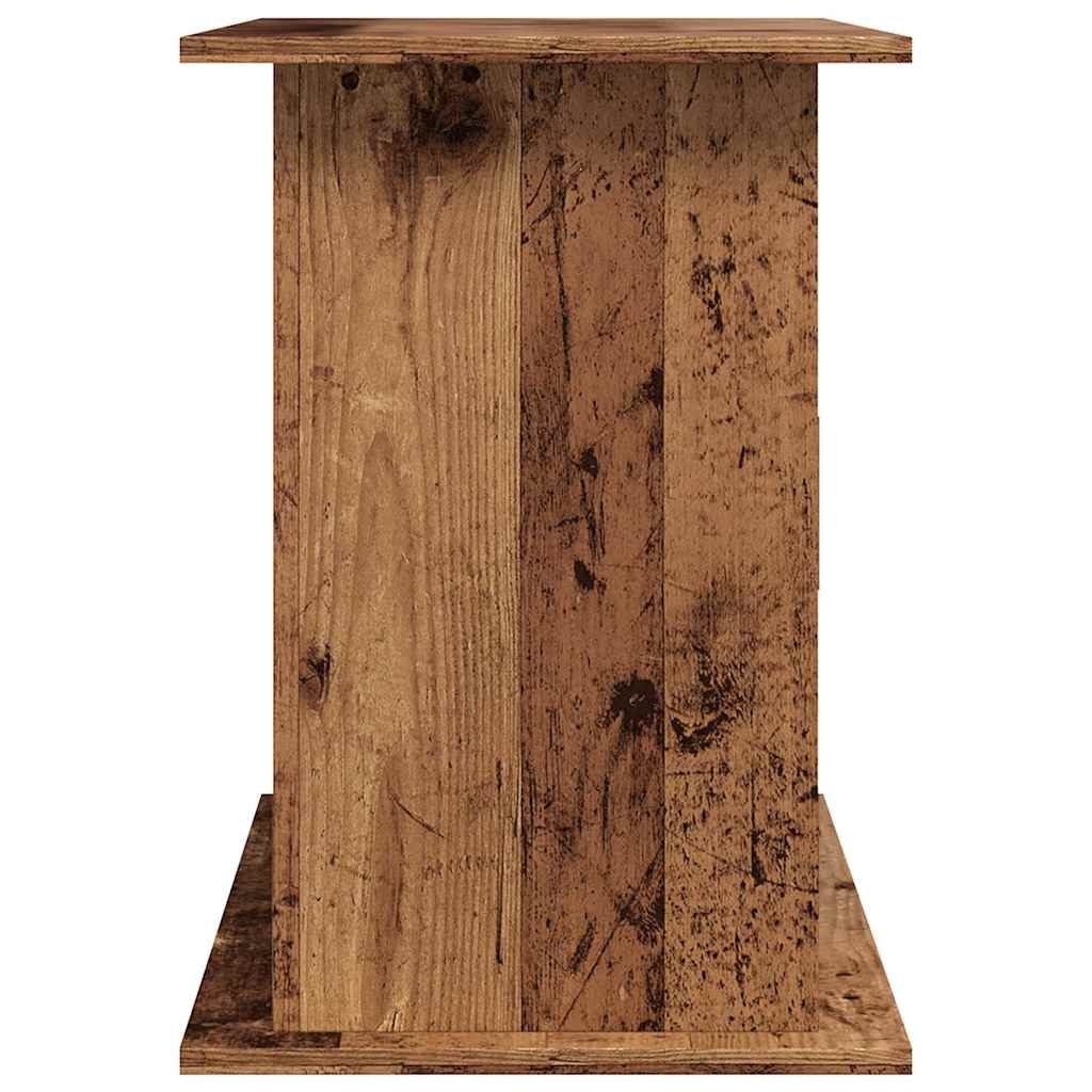 vidaXL Szafka pod akwarium, stare drewno, 101x41x58 cm
