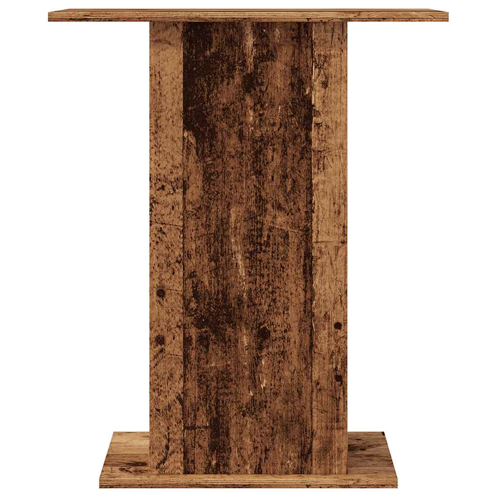 vidaXL Szafka pod akwarium, stare drewno, 36x60,5x72,5 cm