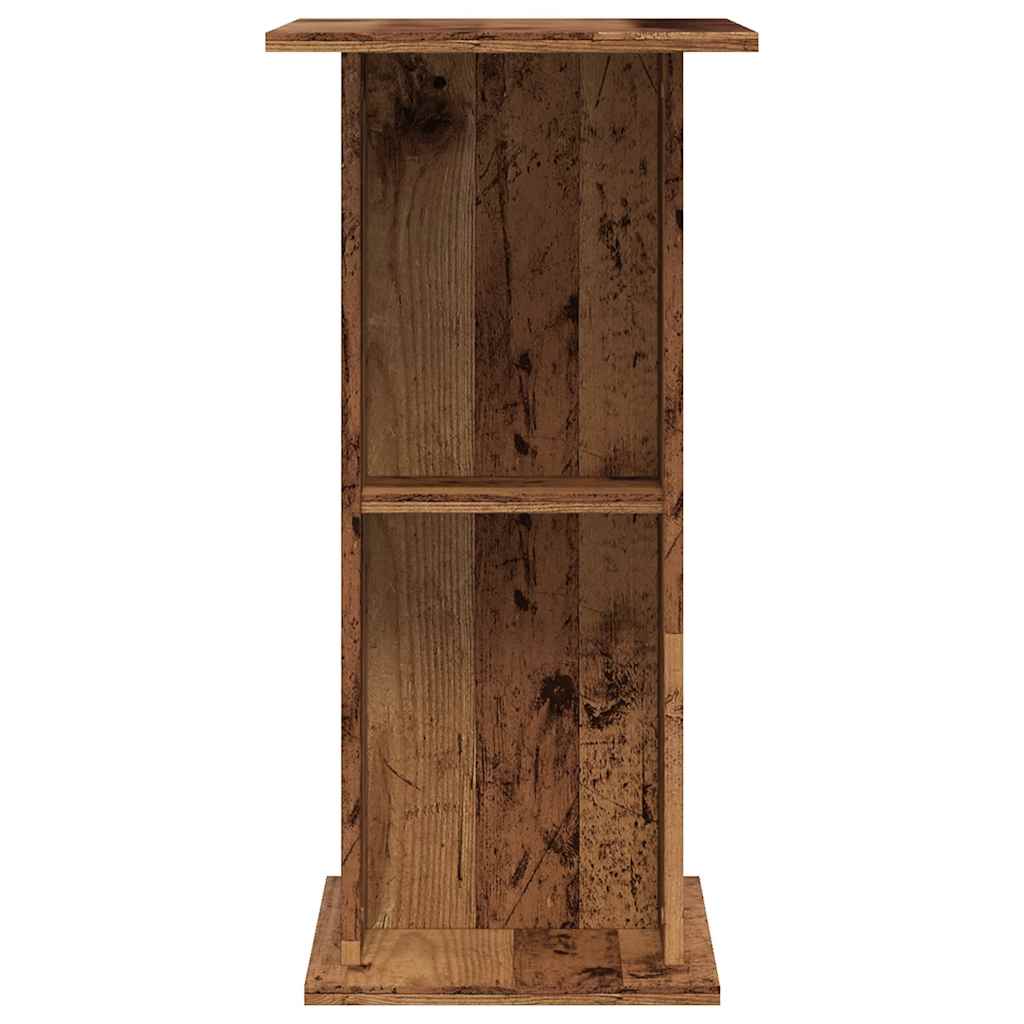 vidaXL Szafka pod akwarium, stare drewno, 36x60,5x72,5 cm