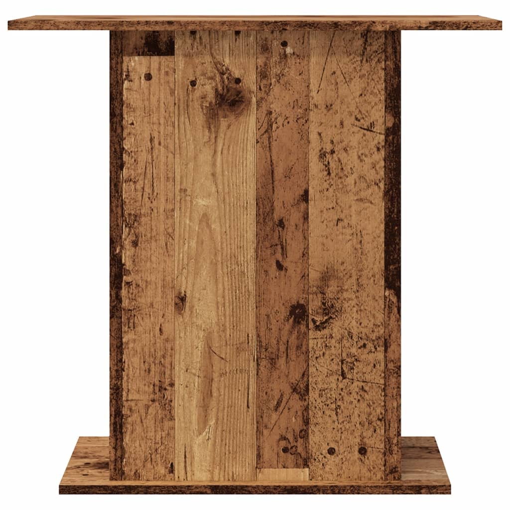 vidaXL Stojak pod akwarium Stare drewno 36x75x72,5 cm Drewno konstrukcyjne