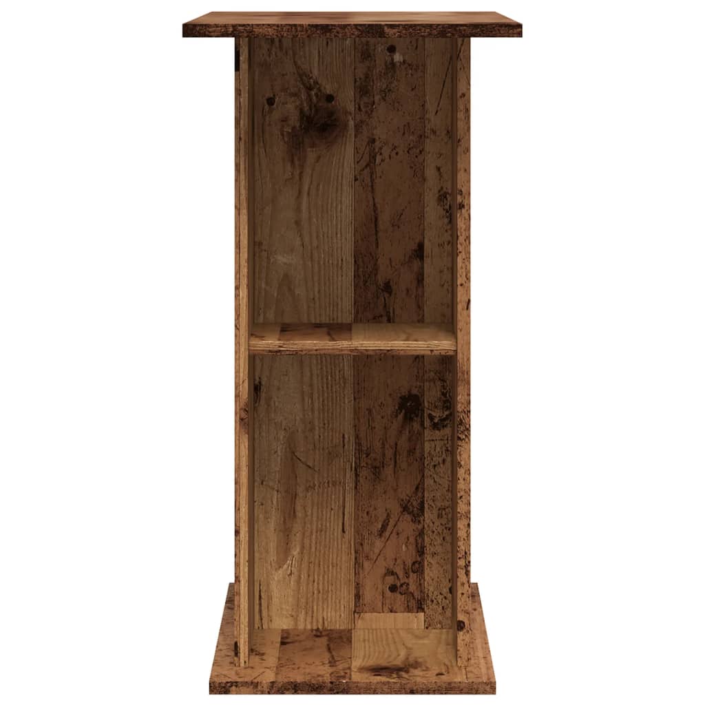 vidaXL Stojak pod akwarium Stare drewno 36x75x72,5 cm Drewno konstrukcyjne