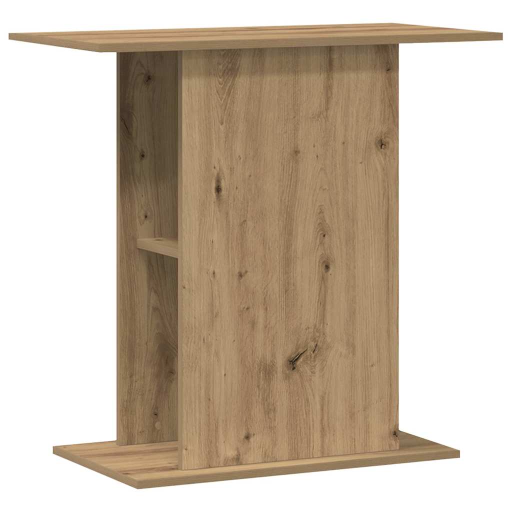 vidaXL Stojak pod akwarium Artisan Oak 36x75x72,5 cm Drewno konstrukcyjne
