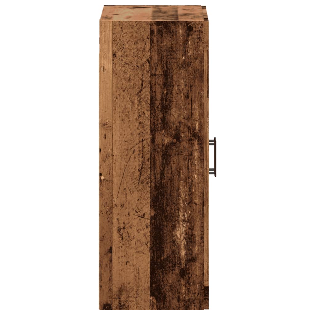 vidaXL Szafka, stare drewno, 69,5x34x90 cm, materiał drewnopochodny
