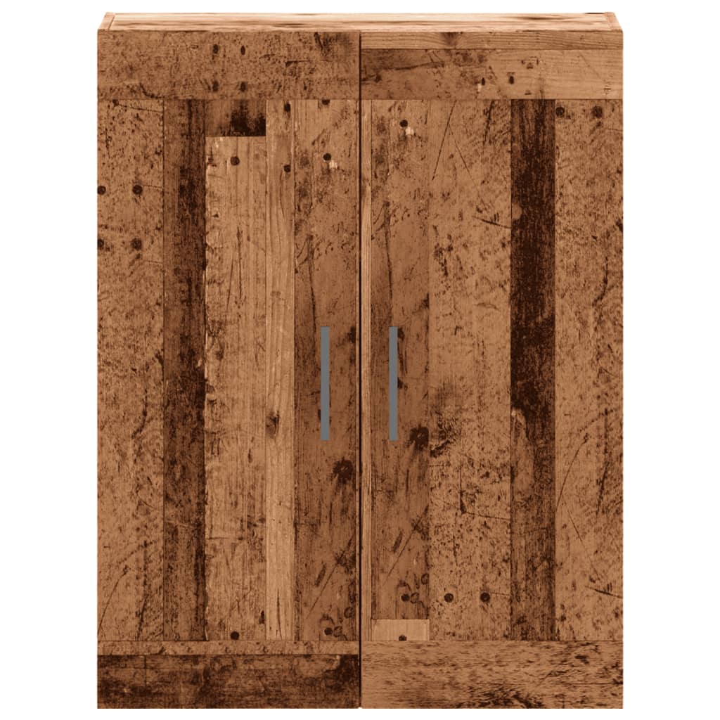 vidaXL Szafka wisząca, stare drewno, 69,5x34x90 cm