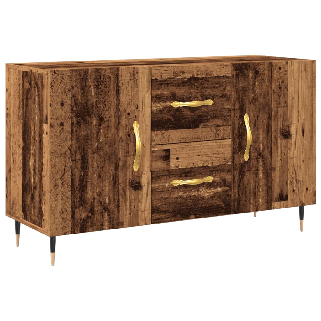 vidaXL Komoda, stare drewno, 100x36x60 cm, materiał drewnopochodny