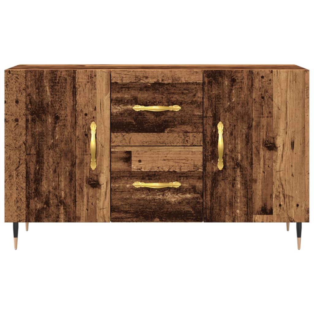 vidaXL Komoda, stare drewno, 100x36x60 cm, materiał drewnopochodny
