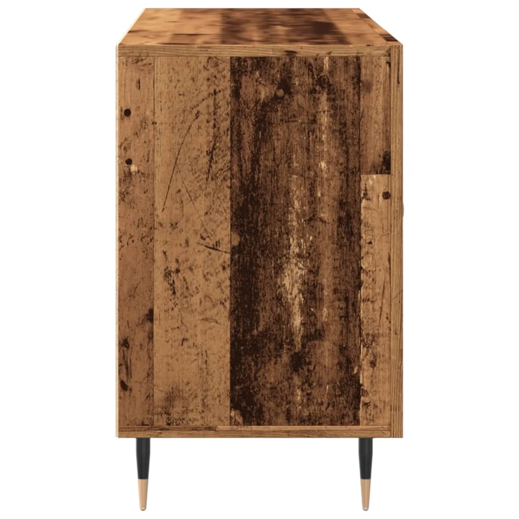 vidaXL Komoda, stare drewno, 100x36x60 cm, materiał drewnopochodny