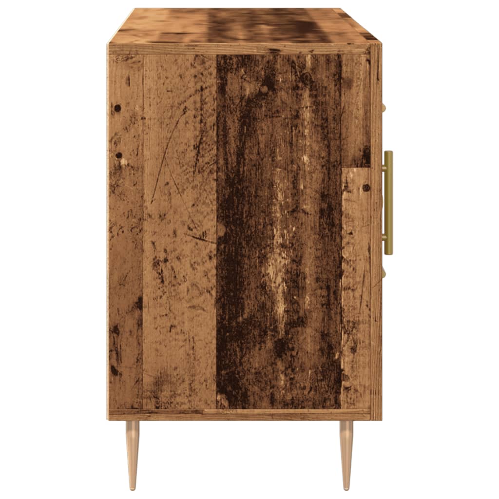 vidaXL Komoda, stare drewno, 100x36x60 cm, materiał drewnopochodny