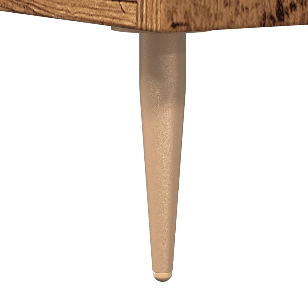 vidaXL Komoda, stare drewno, 100x36x60 cm, materiał drewnopochodny