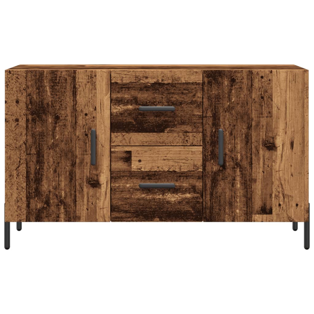 vidaXL Komoda, stare drewno, 100x36x60 cm, materiał drewnopochodny