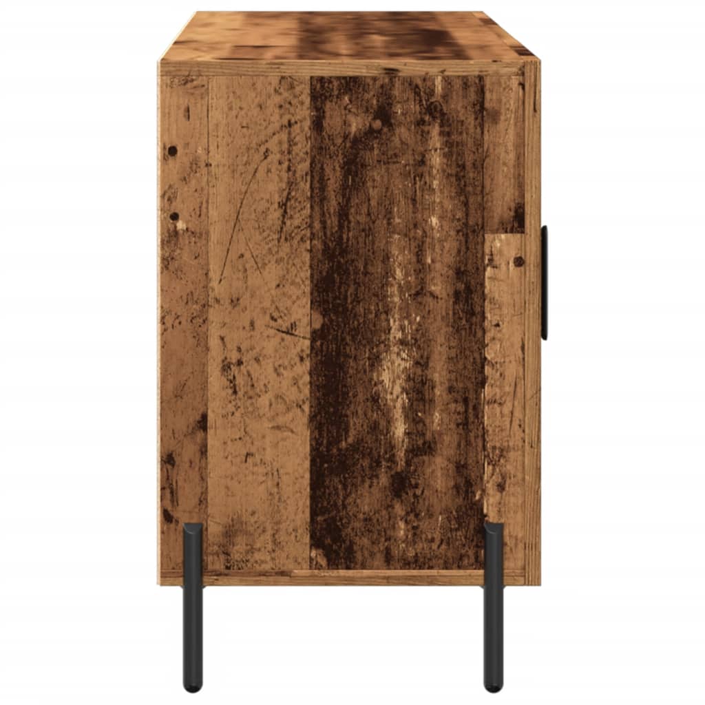 vidaXL Komoda, stare drewno, 100x36x60 cm, materiał drewnopochodny