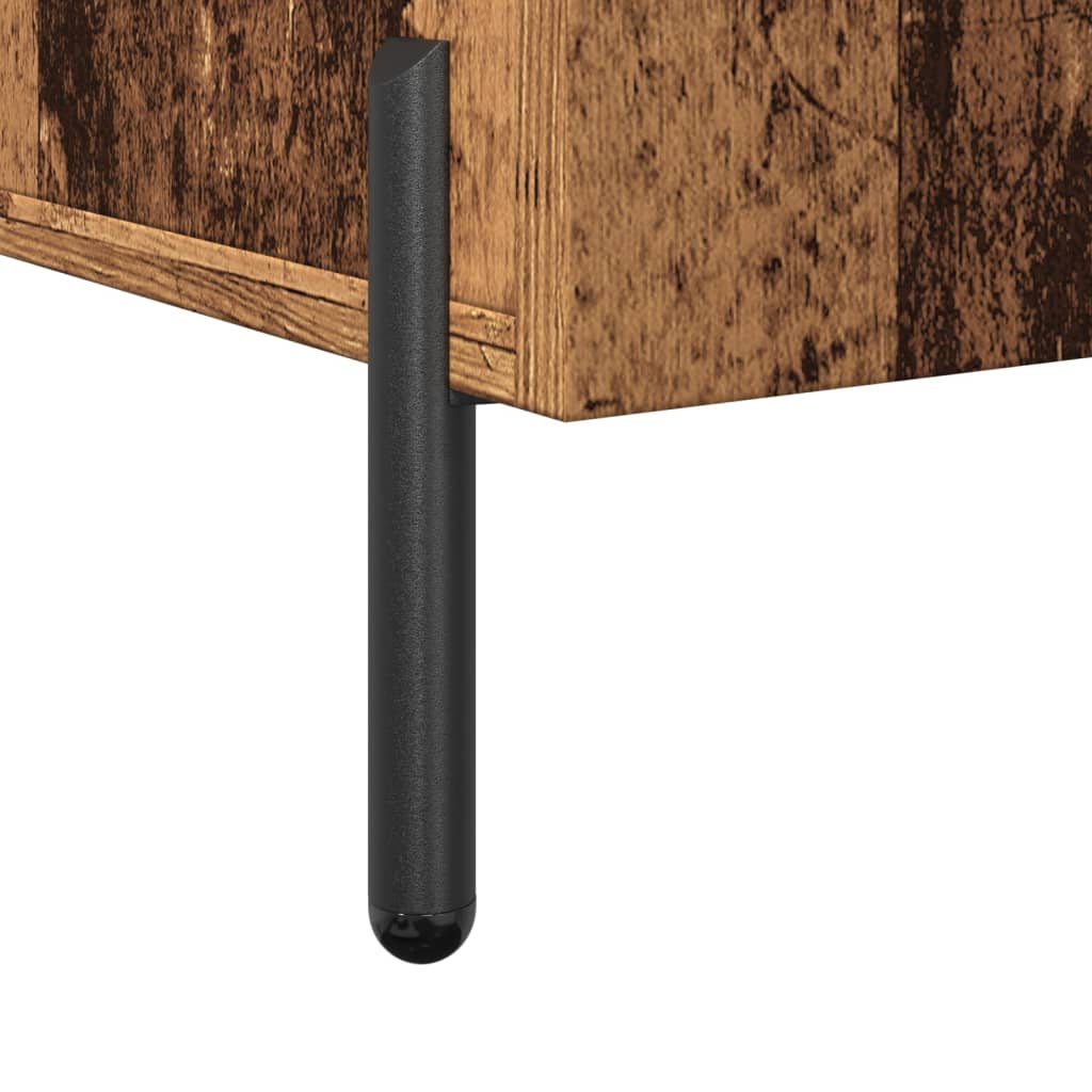 vidaXL Komoda, stare drewno, 100x36x60 cm, materiał drewnopochodny