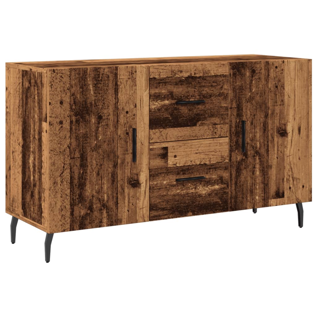 vidaXL Komoda, stare drewno, 100x36x60 cm, materiał drewnopochodny