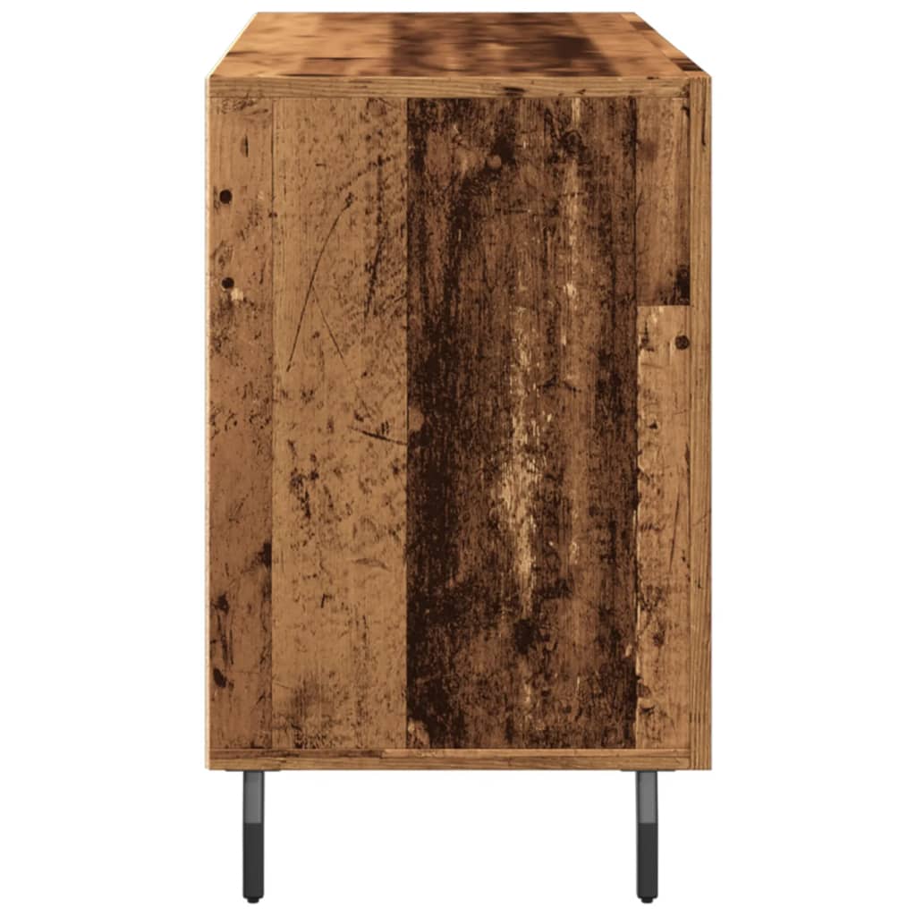 vidaXL Komoda, stare drewno, 100x36x60 cm, materiał drewnopochodny
