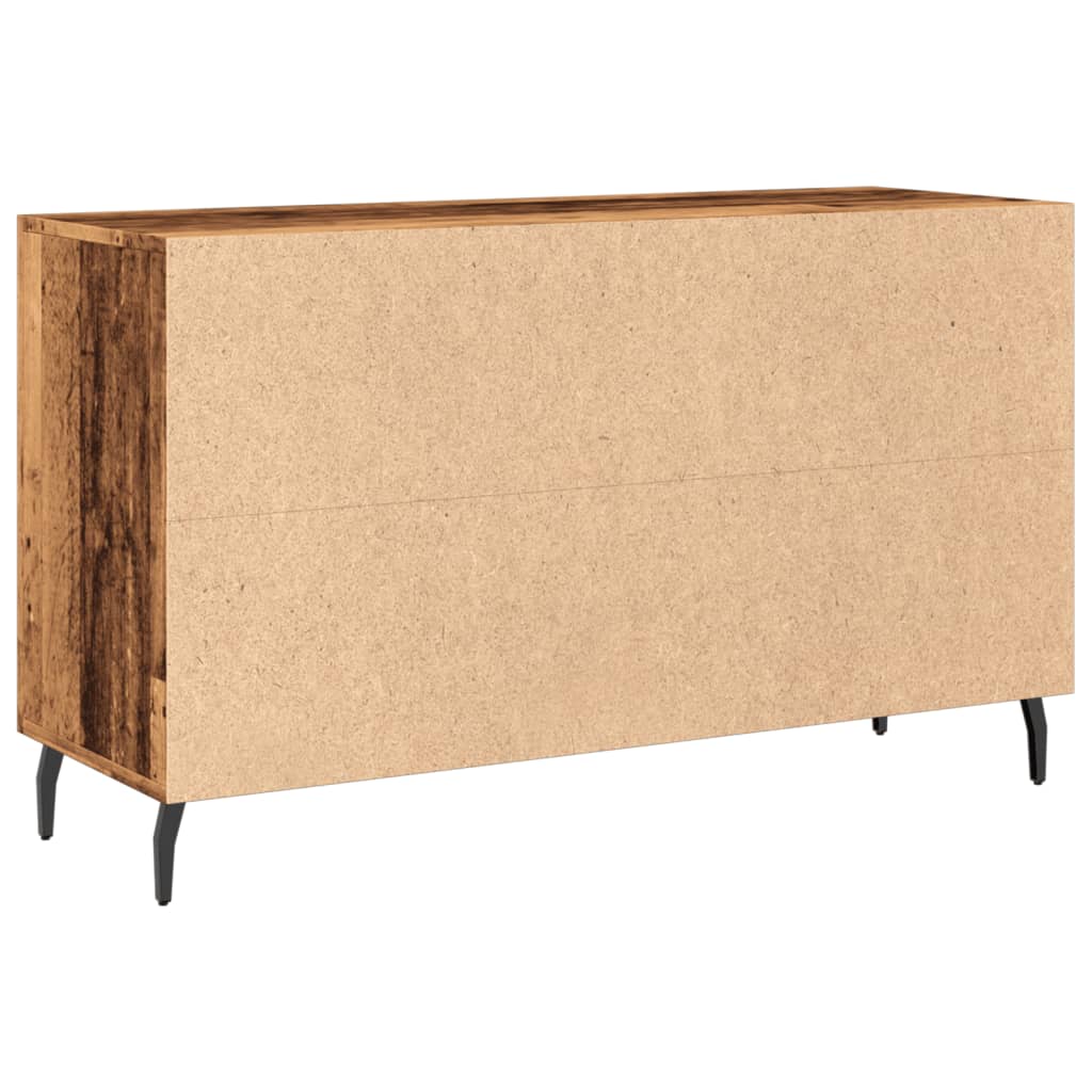 vidaXL Komoda, stare drewno, 100x36x60 cm, materiał drewnopochodny