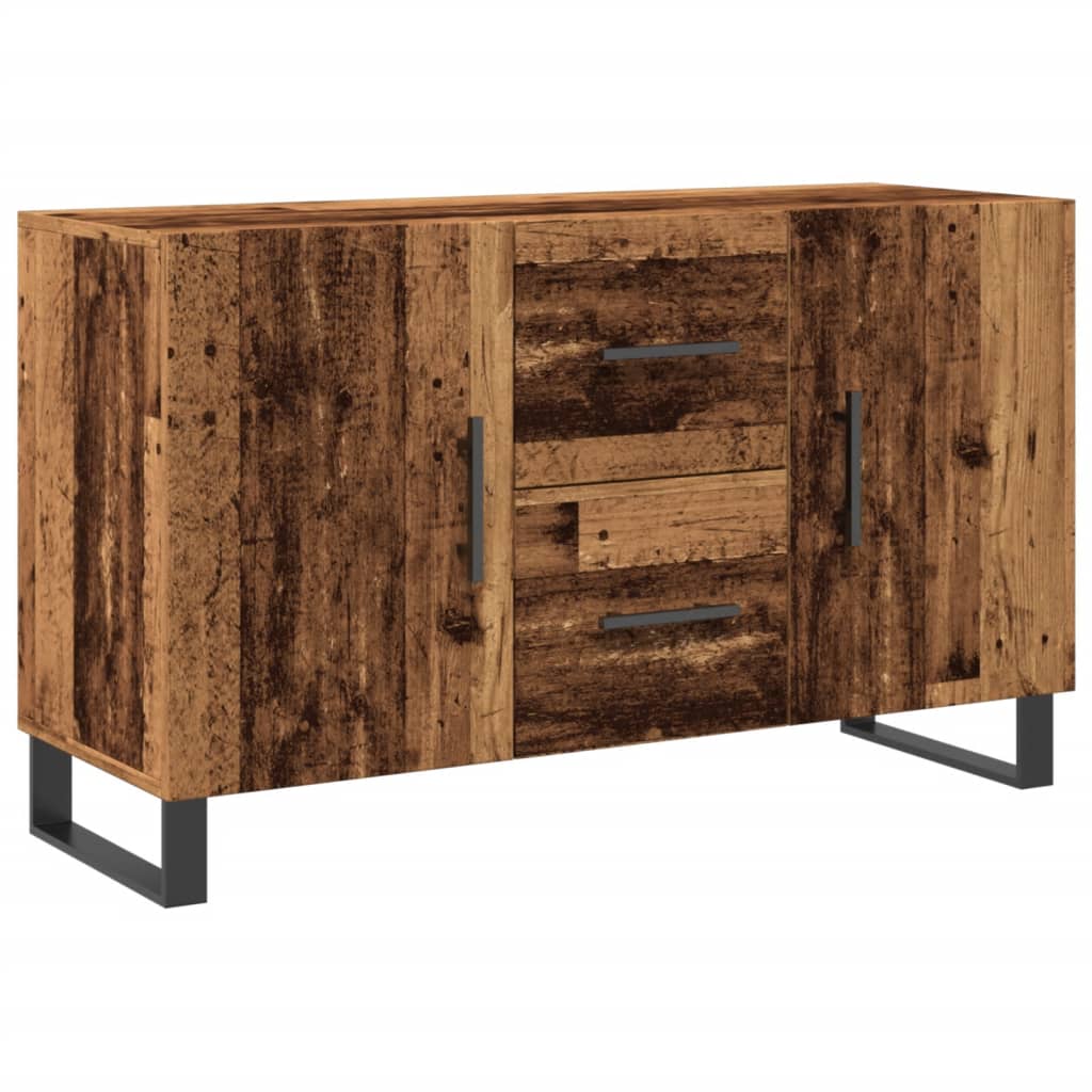 vidaXL Komoda, stare drewno, 100x36x60 cm, materiał drewnopochodny