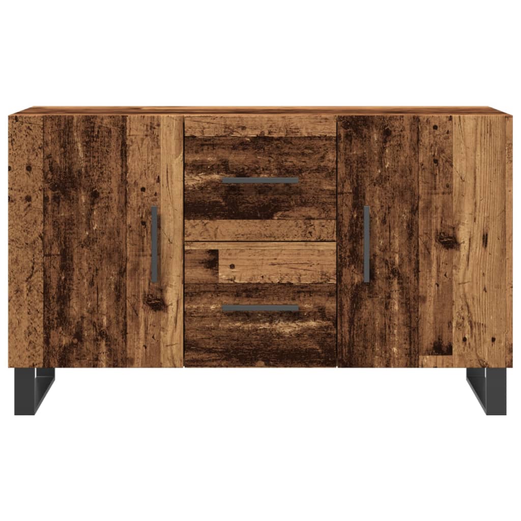 vidaXL Komoda, stare drewno, 100x36x60 cm, materiał drewnopochodny
