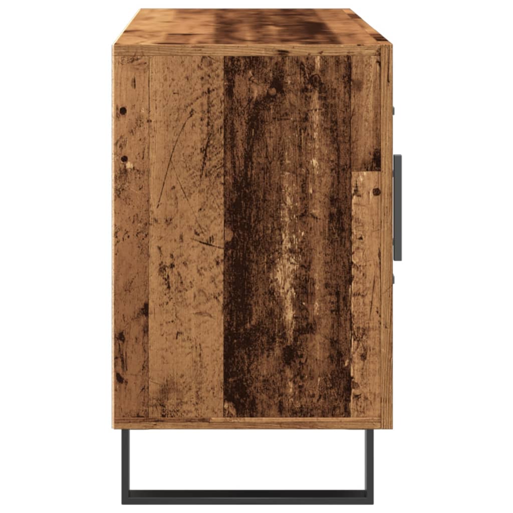 vidaXL Komoda, stare drewno, 100x36x60 cm, materiał drewnopochodny
