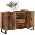 vidaXL Komoda, stare drewno, 100x36x60 cm, materiał drewnopochodny