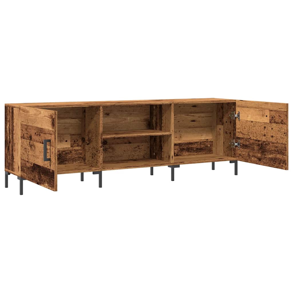 vidaXL Szafka TV, stare drewno, 150x30x50 cm, materiał drewnopochodny