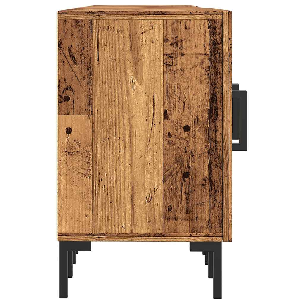 vidaXL Szafka TV, stare drewno, 150x30x50 cm, materiał drewnopochodny