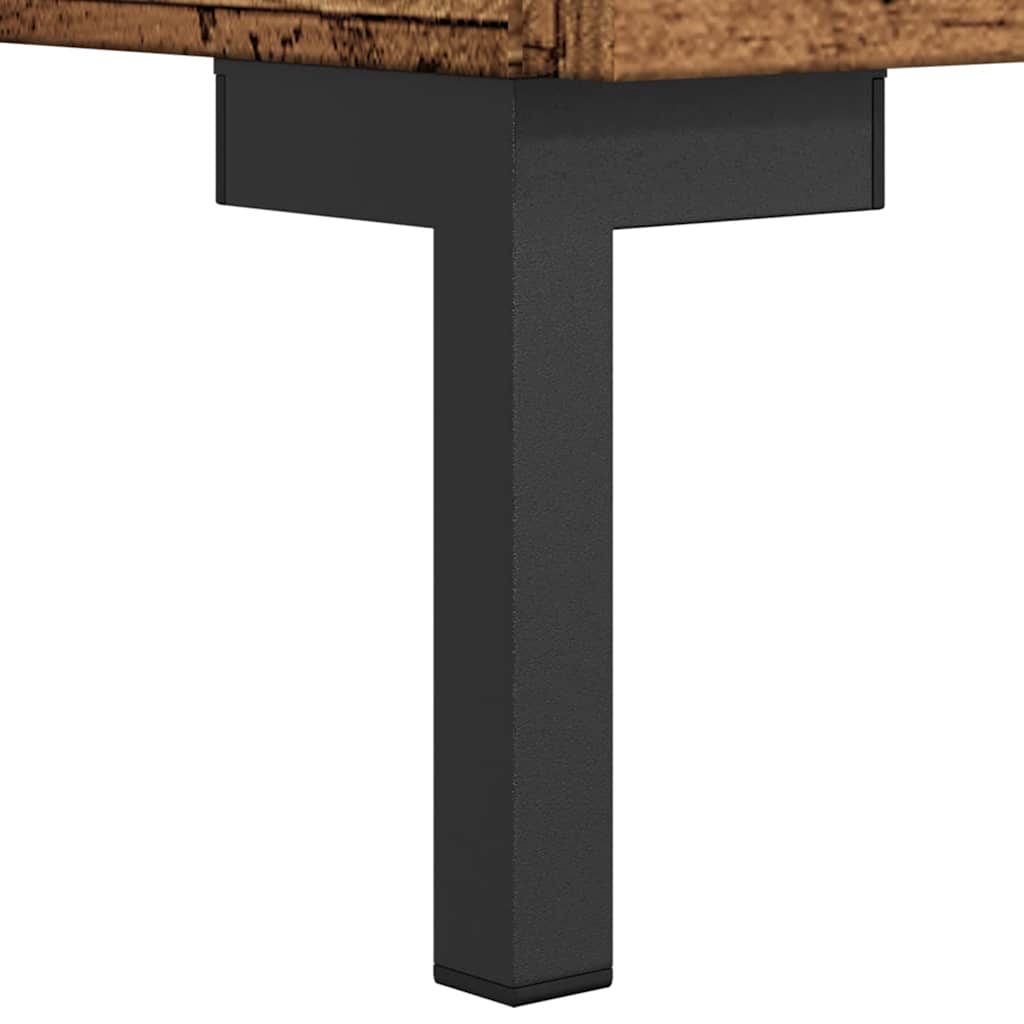 vidaXL Szafka TV, stare drewno, 150x30x50 cm, materiał drewnopochodny