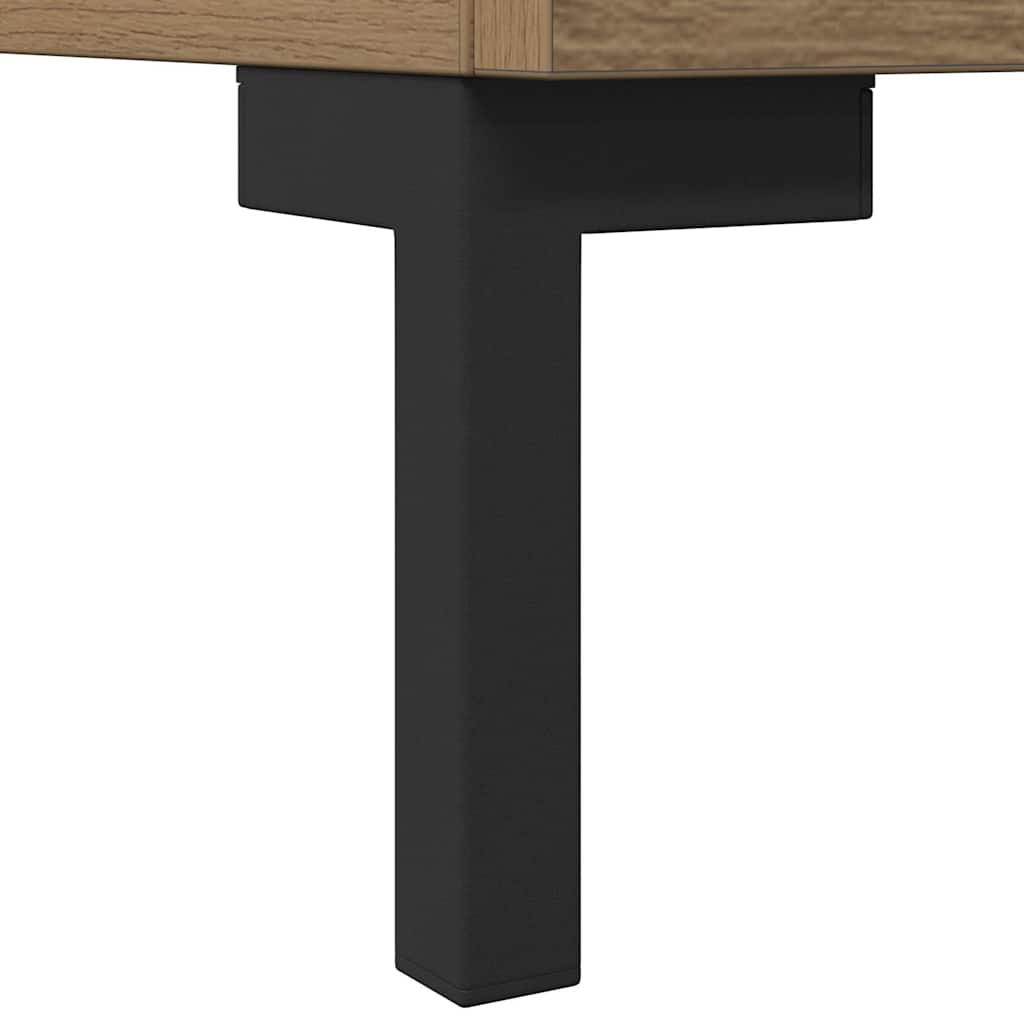 vidaXL Szafka TV, dąb artisan, 150x30x50 cm, materiał drewnopochodny